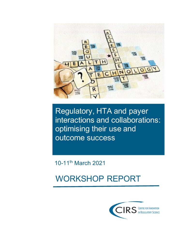 CIRS March 2021 Workshop report front cover