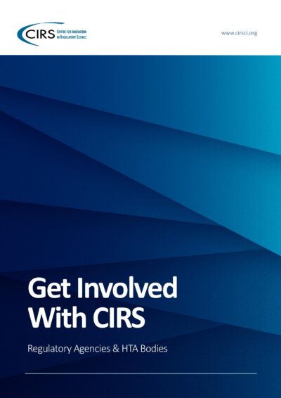 Front cover of CIRS Agency Participation Brochure